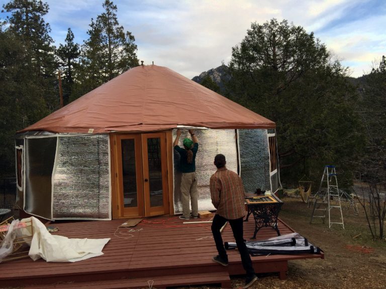 Yurt Insulation and Heating